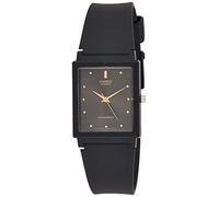 Casio Men's MQ38-1A Black Resin Analog Quartz Watch with Black Dial