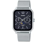 Casio Men's Multi Dial Quartz Watch with Stainless Steel Strap MTP-M305M-1AVER