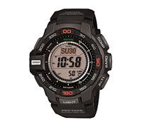 Casio Men's Pro Trek PRG-270-1 Tough Solar Triple Sensor Multifunction Digital Sport Watch, Black, No Size, Chronograph,Digital,Quartz Movement