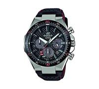 Casio Mens Quartz Watch, Analogue Classic Display and Leather Strap EFS-S520CBL-1AUEF