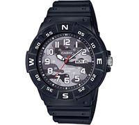 CASIO Mens Quartz Watch, Analogue Classic Display and Resin Strap MRW-220HCM-1BVEF