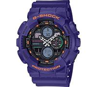 Casio Men's Quartz Watch with Resin Strap GA-140-6AER - purple