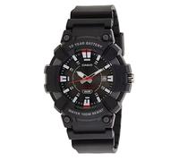 CASIO MEN'S RESIN STRAP SPORTS WATCH BLACK AND RED DIAL MW-610H-1AVEF, NEW.