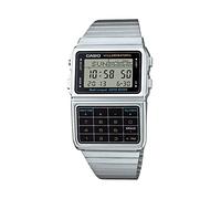 Casio Men's Silver Tone 25 Memory Calculator Databank Watch