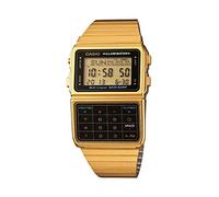 Casio Men's Silver Tone 25 Memory Calculator Databank Watch