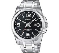 Casio Men's Analogue Quartz Watch MTP-1314PD-1AVEF Stainless Steel Bracelet Silver