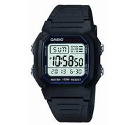 Casio Mens W-800H Digital Rubber Strap 100 Meter Watch W-800H-1AVDF