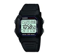 Casio Men's W800H-1AV Classic Sport Watch with Black Band, Black, Classic