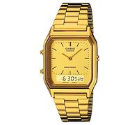 Casio Men's Watch AQ-230GA-9DMQYES Gold Gold - Brand: Casio - EAN: 4971850437628