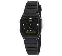 Casio #AW48HE-1AV Men's Black Resin Band Analog Digital Dual Time Zone Watch