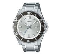 Casio Men's Watch MDV-107D-7A Analog Sports Stainless Steel, metallic silver, Bracelet