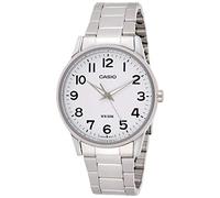 Mens Watch CASIO MTP-1303PD-7B White Steel Bracelet Classic Vintage