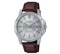 Casio Men's Analog Quartz Watch with Leather Strap MTP-V004L-7CUDF