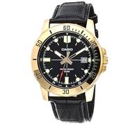 Casio Men's Watch - MTP-VD01GL-1EVUDF Black Dial, Black Band
