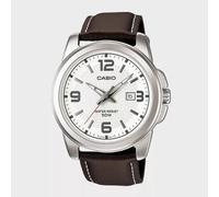 CASIO Men's Wrist Watch MTP-1314L-7A | Classic Style, Analog Display, Leather Ba