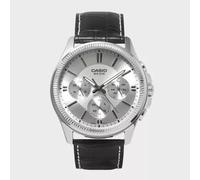 CASIO Men's Wrist Watch MTP-1375L-7A | 50M Water Resistance, Genuine Leather Ban