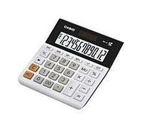 Casio MH-12WE 12 Digit Semi-desk Calculator White