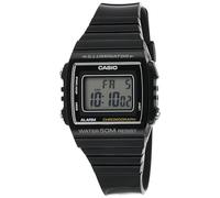 CASIO Model Clock. W-215H-1A Black Illuminator, Chrono, Alarm, Led Light, WR50 ** Original Box Brand