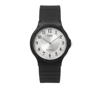 CASIO MQ-24-7B3 | Unisex Analog Resin Watch | Silver Sunray Dial | Water Resista