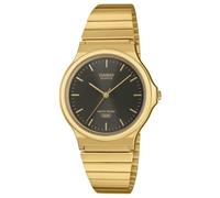 Casio Mens Gold Plated Black Dial Bracelet Watch MQ-24GA-1AEF