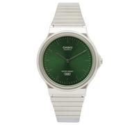 Casio MQ24 Metal Watch Silver/Green One Size