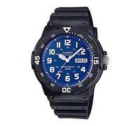 Casio MRW-200 Men's Standard Quartz Watch, Blue Dial MRW-200H-2B2V, sports