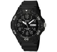 Casio MRW200H Series | Men's Analog Watch | Sporty Design | 100 Meter Water Resistance | Date Display | Rotary Bezel | Regular Time Keeping (HR, Min, SEC, PM, Date, Day) | 3 Year Battery