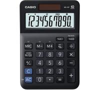 CASIO MS-10F Desk Calculator 10-Digit, Tax, Currency