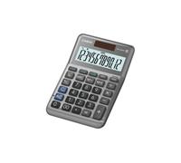 Casio MS-120FM 12 Digit Desk Calculator Grey MS-120FM-WA