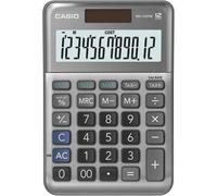 Casio MS-120FM 12 Digit Desk Calculator Grey MS-120FM-WA