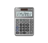 Casio MS-120FM 12 Digit Desk Calculator Grey MS-120FM-WA