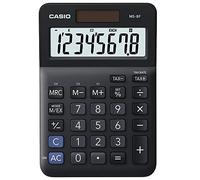 CASIO MS-8F Desk Calculator 8-Digit, Tax, Currency