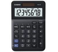 CASIO MS-8F Desk Calculator 8-Digit, Tax, Currency