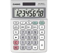 Casio Ms-88 Eco Calculator Silver