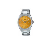 Casio Collection MTP-1302PD-9AVEF Yellow Dial Stainless Steel Bracelet Watch