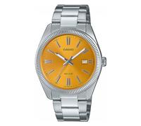 Casio Collection MTP-1302PD-9AVEF Yellow Dial Stainless Steel Bracelet Watch
