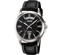 Casio MTP-1381 Series Analog Quartz Men's Watch, Black MTP-1381L-1AV, Classic