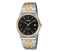 Casio MTP-B145SG-1AVDF Standard Stainless Steel Duo Tone Analogue Watch for Men, 35 mm Case Size, Silver/Gold