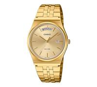 Casio Men's Watch MTP-B146G-9AVDF - Gold Stainless Steel, Minimalist Dial, Water Resistance 50M, gold, Bracelet