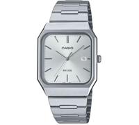 Casio MTP-B185D-7AVDF Unisex Wrist Watch 33mm Case, Stainless Steel Bracelet Watch, Silver Dial, Japanese Quartz Movement, Date Display, 50 Metres Water Resistant