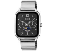 Casio Men's Black Dial Analogue Watch MTP-M305D-1AVDF, black, Bracelet