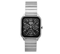 Casio MTP-M306D-1A Classic Multi-Dial Stainless Steel Black dial Watch 34 mm