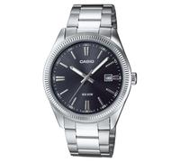 Casio MTP Series Analogue Quartz (38.5mm) Dark Blue Sunray Dial