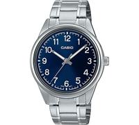 Casio MTP-V005D-2B4UDF Mens Blue Dial Silver Bracelet Watch