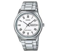Casio MTP-V006D-7BUDF Men's Stainless Steel White Dial Watch