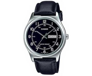 Casio MTP-V006L-1B2 Elegant Watch, Black, Classic