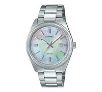 Casio MTP1302DS-7AV Men's Standard Classic Stainless Steel MOP Dial Date Analog Watch, MOP