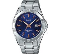 Casio MTP1308D-2AV Men's Standard Stainless Steel Blue Dial Casual Analog Watch