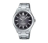 Casio MTS-RS100D-1AVDF Men's Solar Watch 42mm Case, Stainless Steel Bracelet Watch, Black Gradient Dial, Sapphire Crystal, Quartz Solar Movement, 50 Metres Water Resistant