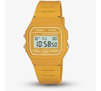 Casio Mustard Yellow Rubber Digital Watch F-91WC-9AEF